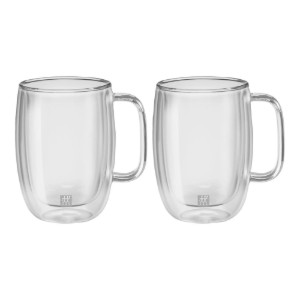 Set di 2 tazze da latte, a doppia parete, 450 ml, "Sorrento Plus" - Zwilling