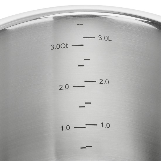 Kookpan met deksel, RVS, 20cm/3,5L, "Pro S" - Zwilling