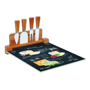 Serveerset voor kazen, 6 stuks, 30 × 25 cm, "World of Cheese" - Easy Life