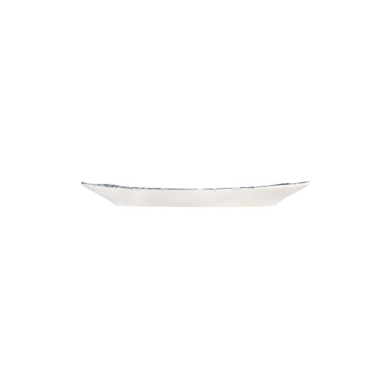 Oval platter, porcelain, 19x11cm, "Ethos Vortex" - Porland