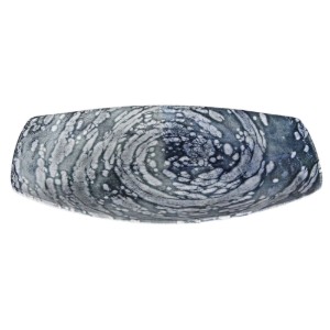 Ovale schaal, porselein, 32cm, "Ethos Vortex" - Porland