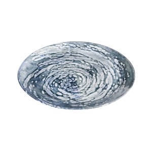 Piatto ovale, porcellana, 26cm, "Ethos Vortex" - Porland