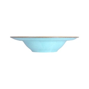 Piatto fondo Alumilite Seasons 26 cm, Turchese - Porland