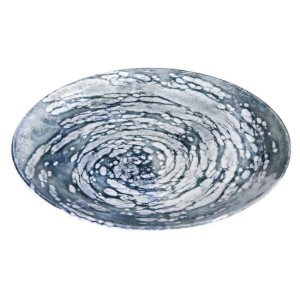 Piatto ovale, porcellana, 31cm, "Ethos Vortex" - Porland