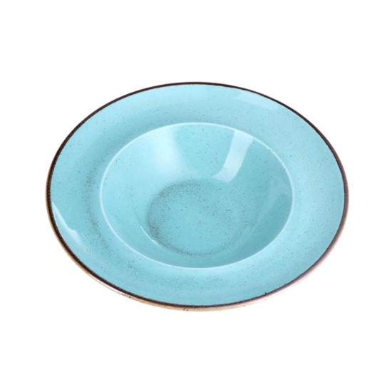 26 cm Alumilite Seasons diep bord, Turquoise - Porland