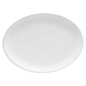 Ovale schaal, porselein, 36x27cm, "Gastronomi Soley" - Porland