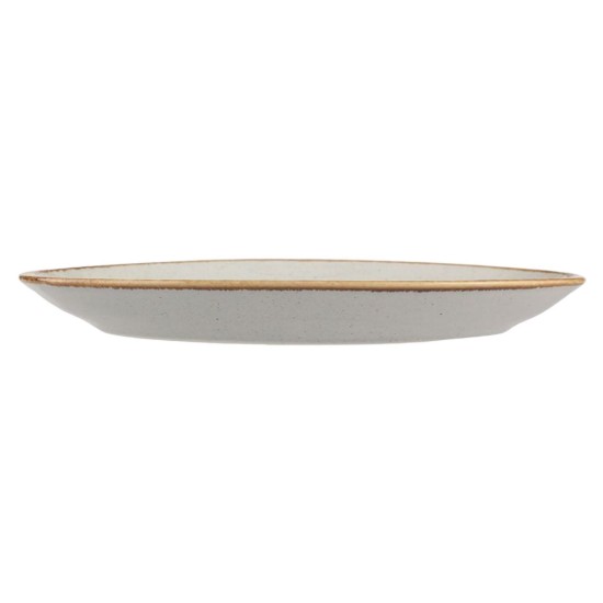 Οβάλ πιάτο φαγητού, 36 cm, γκρι, "Seasons" - Porland