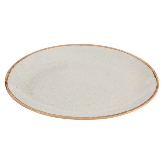 Οβάλ πιάτο φαγητού, 36 cm, γκρι, "Seasons" - Porland