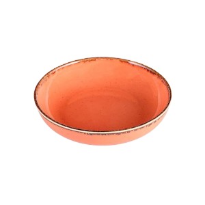 Porseleinen kom, 22cm/0.83L, "Seasons", Oranje - Porland