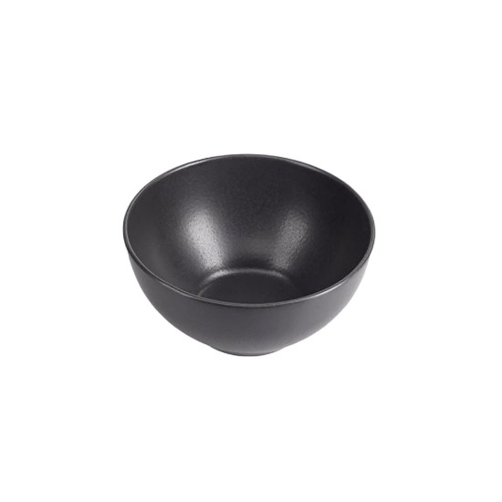Porcelain bowl, 14cm/0.55L, "Seasons", Black - Porland