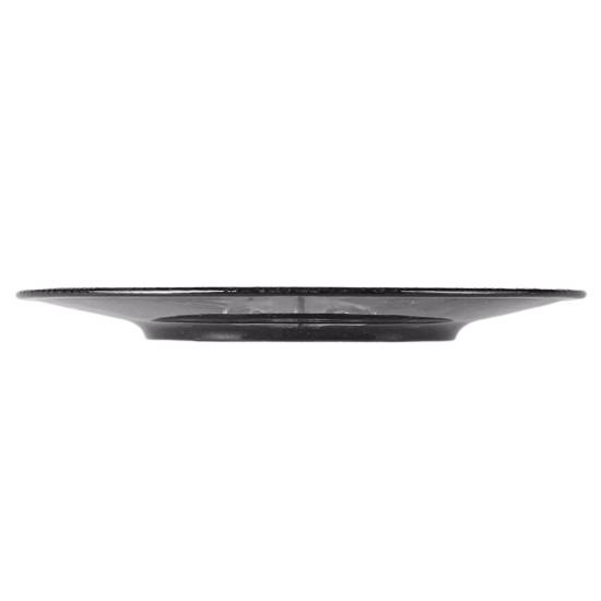 Piatto in porcellana, 31cm, "Ethos Black Moss" - Porland