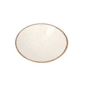 Dyb tallerken, porcelæn, 20cm, "Seasons", Beige - Porland