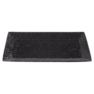 Porcelain platter, 32cm, "Ethos Black Moss" - Porland