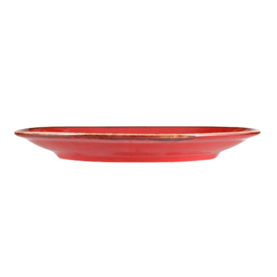 Porcelænstallerken, 30cm, "Seasons", Rød - Porland
