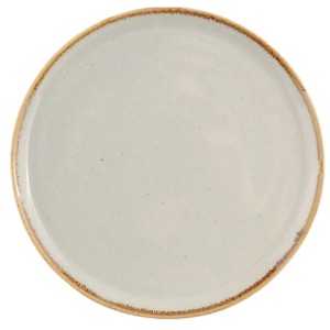 Piatto in porcellana, 32cm, "Stagioni", Grigio - Porland