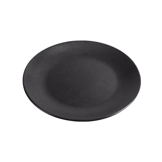 Porcelain plate, 24cm, "Seasons", Black - Porland