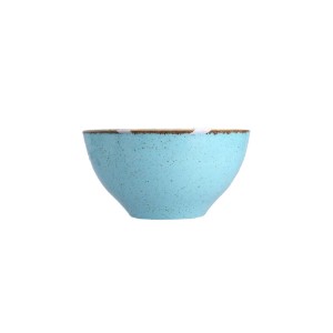 Porseleinen kom, 16cm/0.77L, "Seasons", Turquoise - Porland