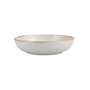 Porseleinen kom, 22cm/0.83L, "Seasons", Grijs - Porland