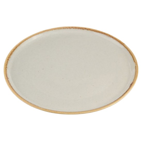 Porseleinen bord, 32cm, "Seasons", Grijs - Porland