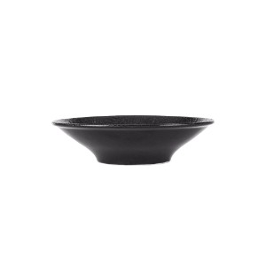 Diep bord, porselein, 20cm, "Ethos Black Moss" - Porland