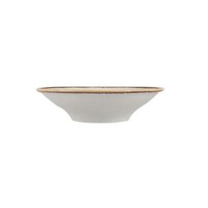 Diep bord, porselein, 20cm, "Seasons", Grijs - Porland