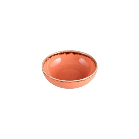 Porcelain bowl, 10cm/0,095L, "Seasons", Orange - Porland