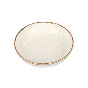 Porcelain bowl, 22cm/0.83L, "Seasons", Beige - Porland