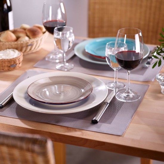 Placemat, 42 x 32 cm, "Home", Light Taupe - Saleen