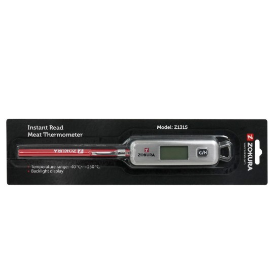 Termometru digital carne, din inox - Zokura