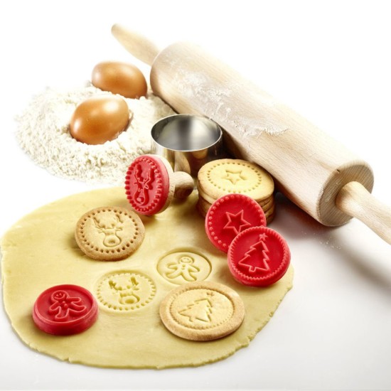 Koekjesstempelset, 6 stuks, siliconen - Westmark