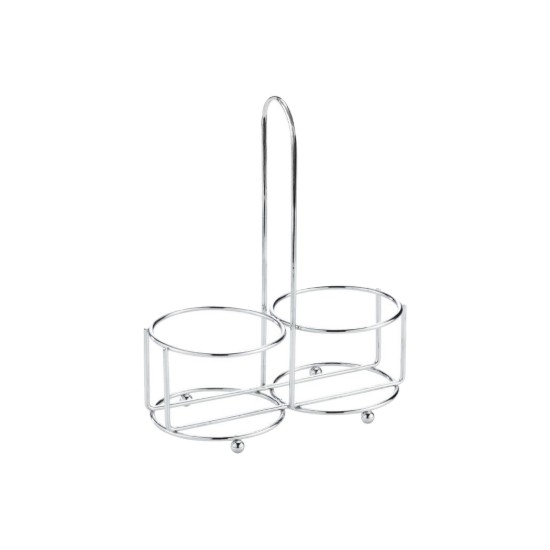 Set of 2 spice grinders with stand, "Edelstahl" - Westmark