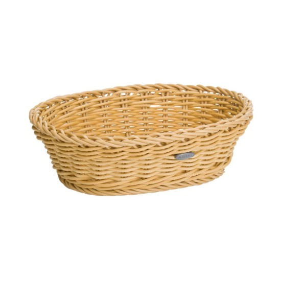 Ovale broodmand, 25,5 x 19 cm, Lichtbeige - Saleen