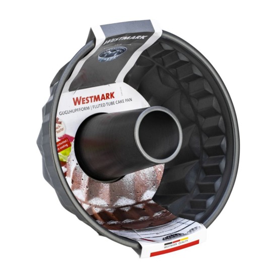 Musselmalet kageform, 22 cm, "Back Meister" - Westmark