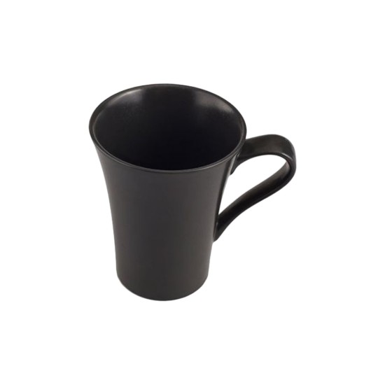 Porcelain mug, 300ml, "Seasons", Black - Porland