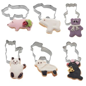 Set di formine per biscotti da 6 pezzi, "Animali" - Westmark