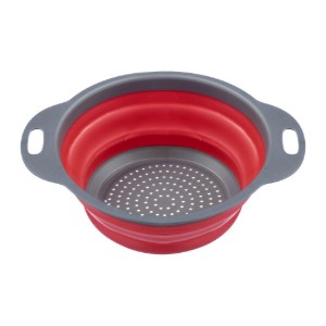 Collapsible strainer, plastic, 22 cm, "Maxi", red - Westmark