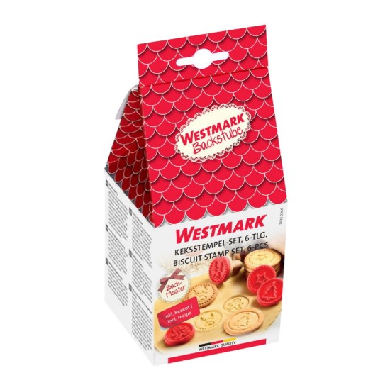 Koekjesstempelset, 6 stuks, siliconen - Westmark