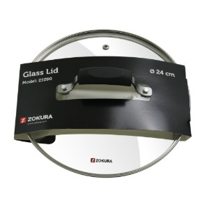 Coperchio, in vetro, 24 cm - Zokura