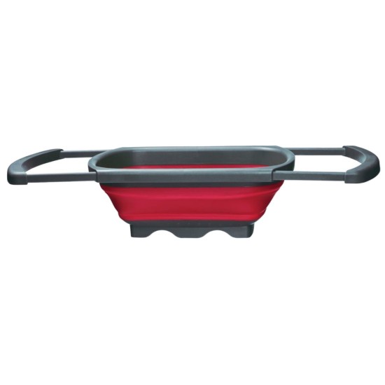 Extensible strainer, plastic, 39 × 26 cm, red - Westmark