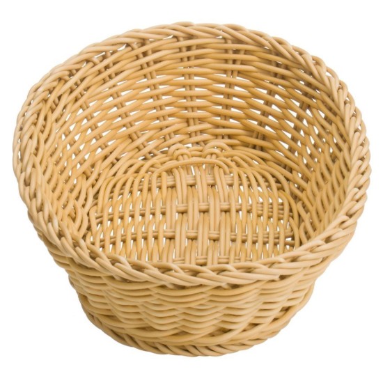 Ovale broodmand, 25,5 x 19 cm, Lichtbeige - Saleen