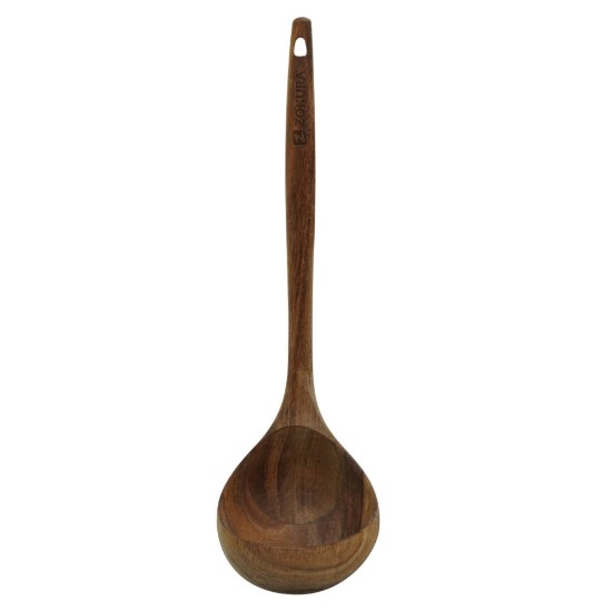 Pollepel, acaciahout, 31cm - Zokura