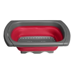 Extensible strainer, plastic, 39 × 26 cm, red - Westmark