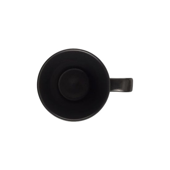 Porcelain mug, 300ml, "Seasons", Black - Porland