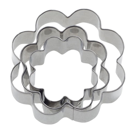 Set of 3 "Rozeta" cookie cutters, 4 cm, 5 cm, 6 cm - Westmark