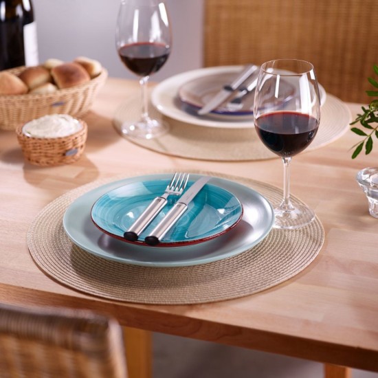 Round placemat, 38 cm, "Circle", Ivory - Saleen