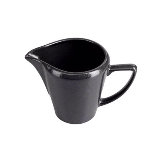 Porcelain milk jug, 150ml, "Seasons", Black - Porland
