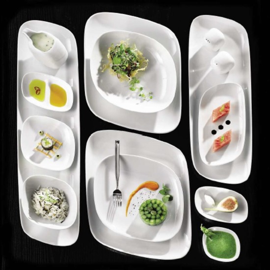 Porcelain bowl, 21 cm, "Gastronomi Perspective" - Porland