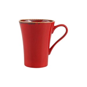 Porseleinen mok, 300ml, "Seasons", Rood - Porland