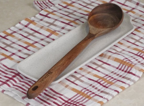 Pollepel, acaciahout, 35 cm - Zokura