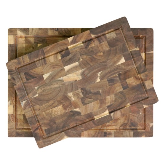Tabla de cortar, de madera de acacia, 35 x 25 cm - Zokura